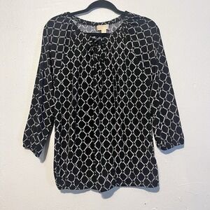 Michael Kors Women's Long Sleeve Pullover Blouse Size‎ S